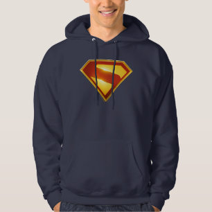 Moletom Brilhante da blindagem S do Ouro Superman