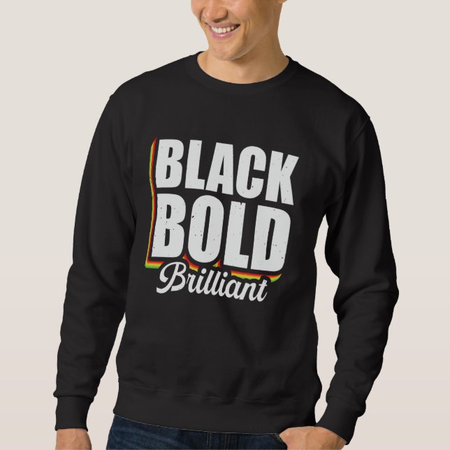 Moletom Brilhante preto (Frente)