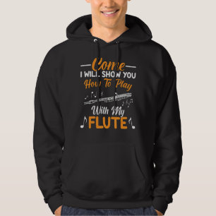 Moletom Brincar Com Meu Jogador De Flutes De Música Flutis