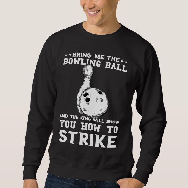 Moletom Bring Me The Balling Ball Bowling Pins Bowler Stri (Frente)
