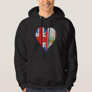 Moletom British Peruvian Flag Heart