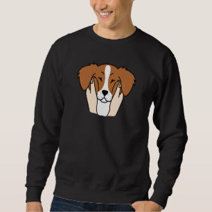 Moletom Brittany Spaniel Chubby Cheeks Dog