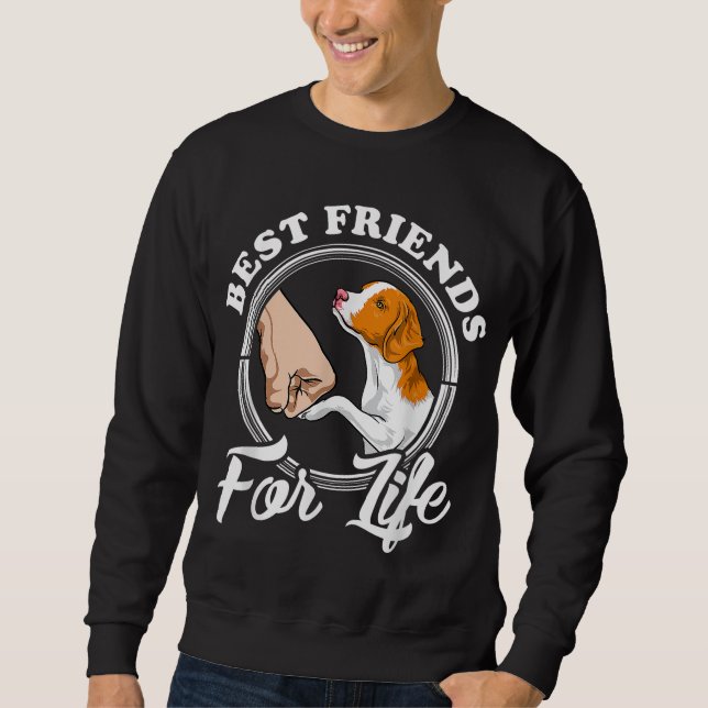 Moletom Brittany Spaniel Dog Lover Gifts Brittany Spaniel (Frente)