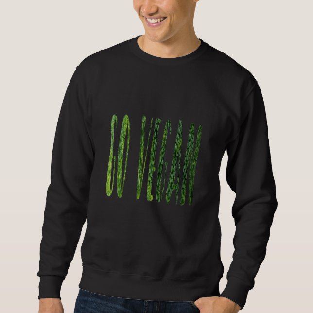 Moletom Broccoli é diversão da vida ir vegetariano vegetar (Frente)