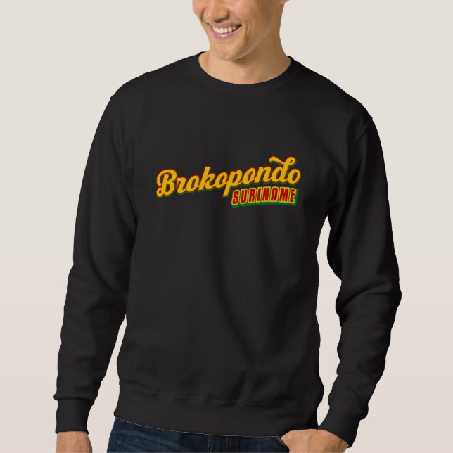 Moletom Brokopondo Suriname (Frente)