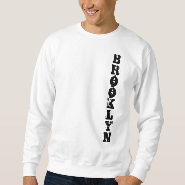 Moletom Brooklyn Nova Iorque Nyc Modelo Basic Classic (Frente)