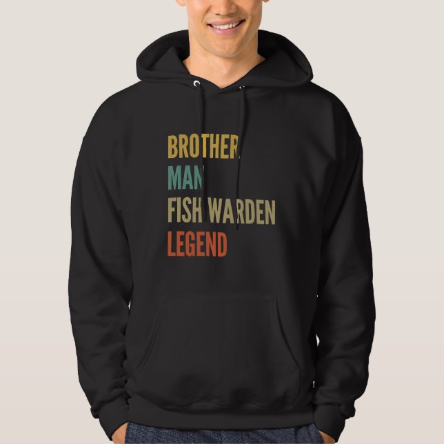 Moletom Brother Man Fish Warden Legend 554 (Frente)