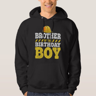Moletom Brother of the Birthday Boy Construction Birthday 