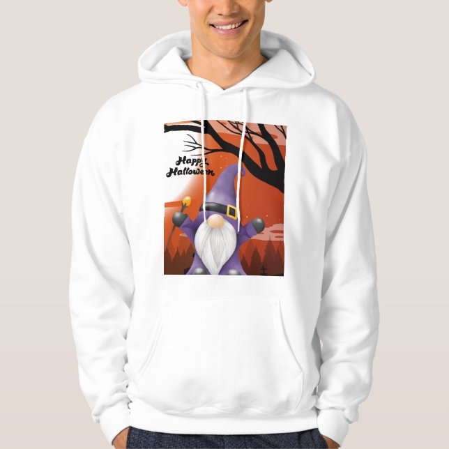 Moletom brujo feliz de halloween (Frente)