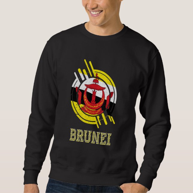 Moletom Brunei É Minha Terra (Frente)