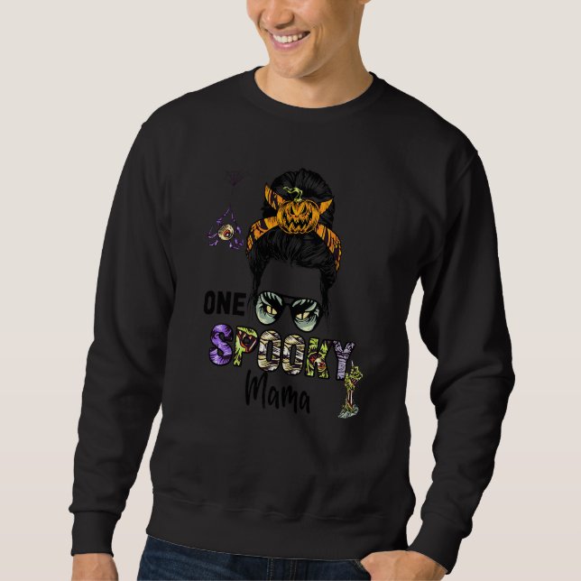 Moletom Bruxa Mãe Caveira Bruxa Mulheres Groovy Uma Mãe As (Frente)