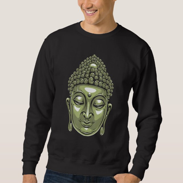 Moletom Buddha Head Siddhartha Gautama (Frente)