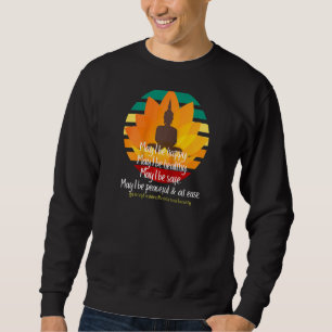 Moletom Buddha Mandala Lovingkindness Metta Bênção Praye