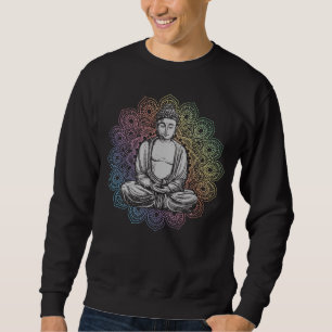 Moletom Buddha Mandala Yoga Budismo Espiritual