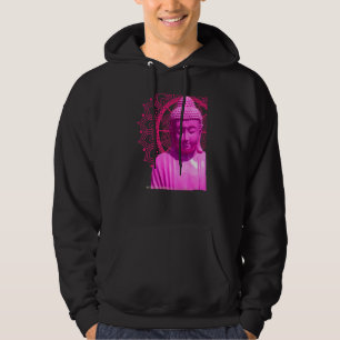 Moletom Buddha Pink Mandala Metta Amável Bondade