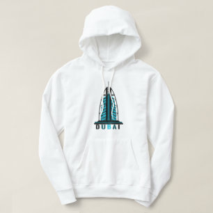 Moletom Building Art Hoodie - Dubai - Burj Al Arab