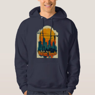 Moletom Built by Working Hands Labor Day Construction Desi