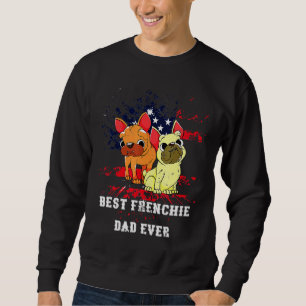 Moletom Buldogue Francês dos Estados Unidos do pai