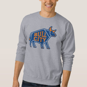 Moletom Bull City Geométrico Bull Design - Durham NC Pride