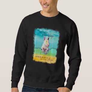 Moletom Bull Terrier Birthday Para Crianças Adolescentes B