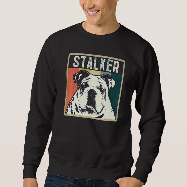 Moletom Bulldog Inglês Britânico Raça de Cão  3 (Frente)