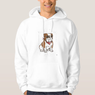 Moletom Bulldog Pai Cachorro Óculos de Sol Bandana