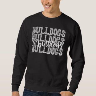 Moletom Bulls Spirit Veste Game Day School Mascot Sport