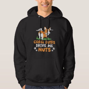 Moletom Bumbuns Gráficos Corgi Engraçados Levam-me Loucos