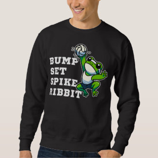 Moletom Bump, Set, Spike, Ribbit