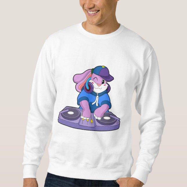 Moletom Bunny como músico com Mixer (Frente)