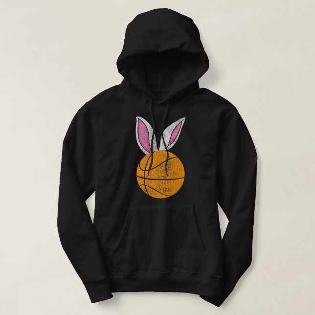 Moletom Bunny Ears Basbol Garotos de Felz pascoa (Frente do Design)