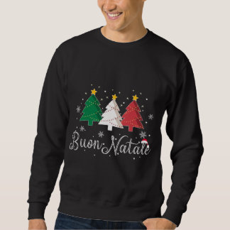 Moletom Buon Natale - Árvore de Natal Italiana - Xmas