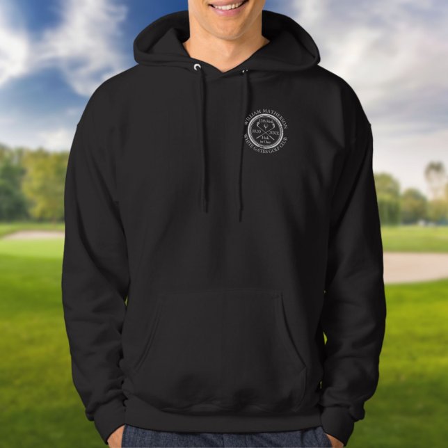 Moletom Buraco em um Golfe Clássico Personalizado (Hole in One Classic Golf Personalised Hoodie)