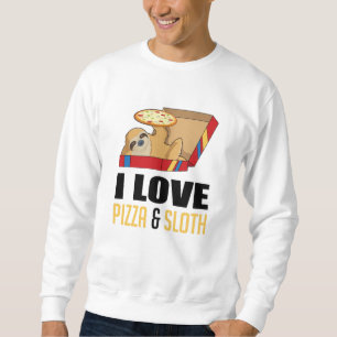 Moletom Burger De Comida Rápida Pizza Engraçada Coma Prese
