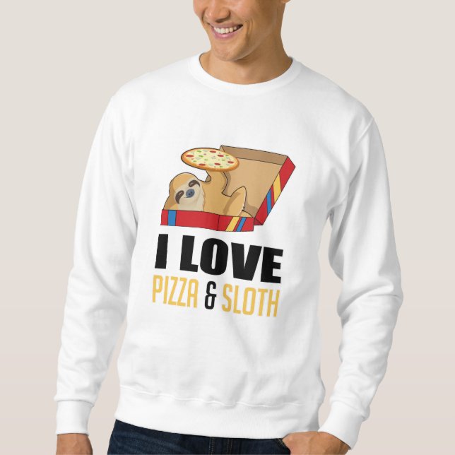 Moletom Burger De Comida Rápida Pizza Engraçada Coma Prese (Frente)