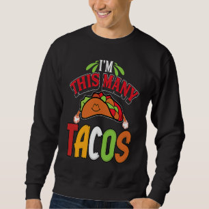 Moletom Burritos do Cinco De Mayo Tacos e Abacate do Méxi