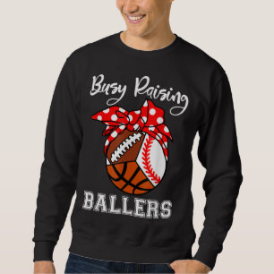 Moletom Busca no Raising Ballers Funny Baseball Baske