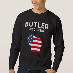 Moletom Butler Wisconsin State America Viagem Wisconsi