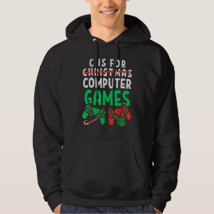 Moletom C É Para Homens De Natal Meninos Jogos De Computad