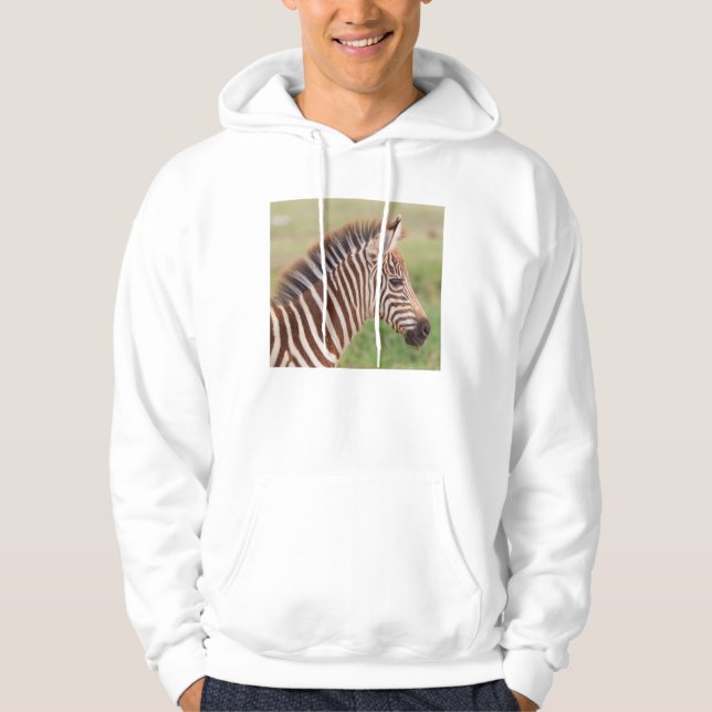 Moletom Cabeça de zebra bebê, Tanzânia (Frente)