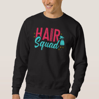 Moletom Cabelo Dresser Hair Squad Salon Hairstylist Barber