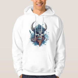 Moletom Cabelo Louco Viking Skull