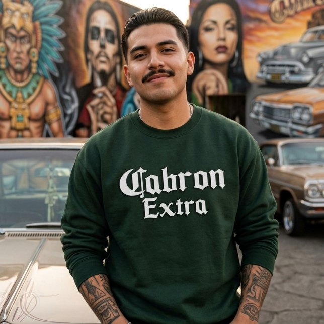 Moletom Cabron Extra Mens (Cabron Extra Mens Sweatshirt)