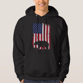Moletom Caça ao Urso Bandeira Americana EUA