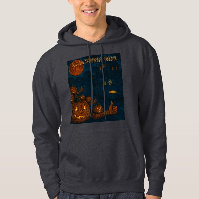 Moletom Caça de abóboras de Halloween (Frente)