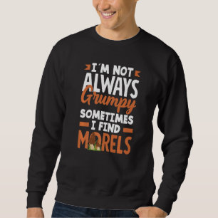Moletom Caça de Cogumelos Morel Encontrar Cogumelos Morel