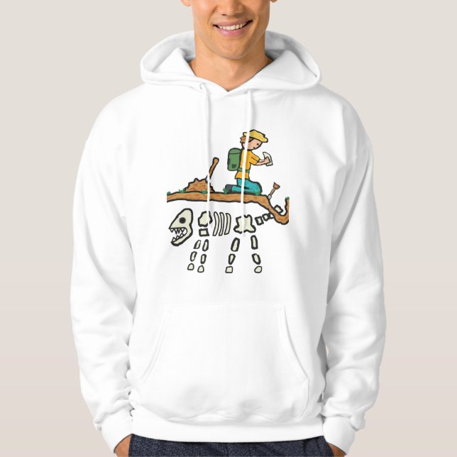 Moletom Caça de Fósseis (Frente)