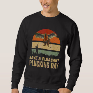 Moletom Caça Fêrencia Retro Vintage Dependendo Dia Pheasa