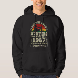 Moletom Caçadores de veados de 36 anos Vintage 1987 36th