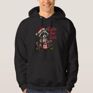 Moletom Cacau Quente Bonito, Mas Funso Feral Raccoon, Nata